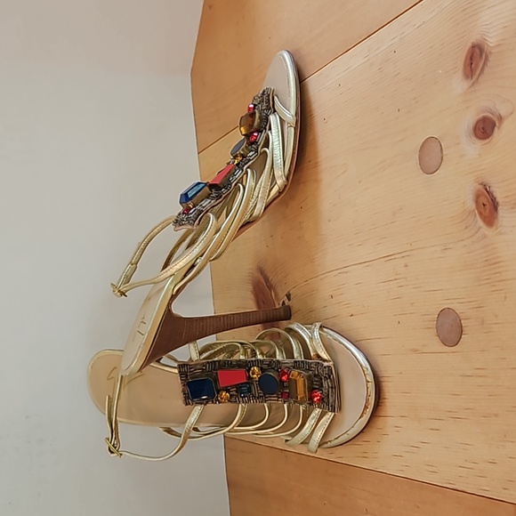 giuseppe zanotti strappy heels